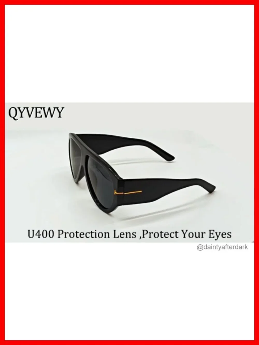 Oversized Sunglasses 3-Pack UV400 Protection for Women Men